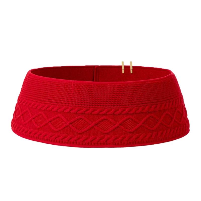 

Юбка для елки Рождественский коврик для елки Чехлы для основания Украшения 28 дюймов Моющийся для украшения зимней праздничной вечеринки 1