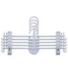 5pcs Plastic Rotary Trouser Stand Pants Racks Attachable Windproof Skirt Clip Wet And Dry For Balcony Wardrobe Space Saving