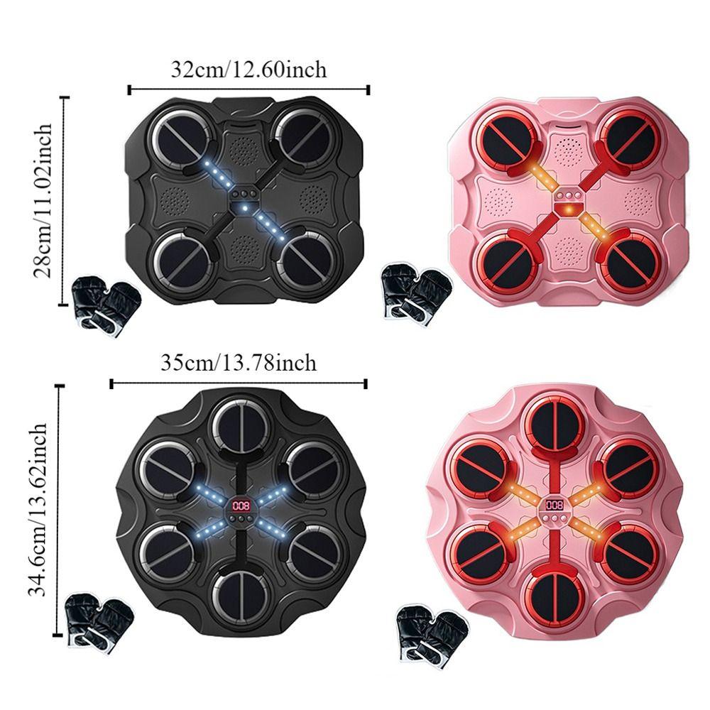 Verdicktes Boxwandziel Wandmontiertes Reaktionstrainingsgerät Erwachsene/Kinder