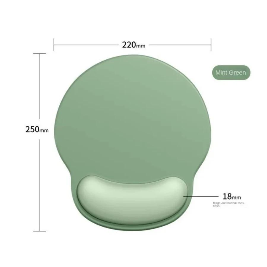 Farbverlauf Mauspad bequeme Handgelenkauflage rutschfestes Mauspad weiches Mauspad Handgelenkauflage Computer Desktop Silikon Mauspad