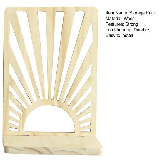 Wandmontiertes Aufbewahrungsregal Blumentopf-Ausstellungsregal Hohe Tragfähigkeit Hohe Haltbarkeit Einfach