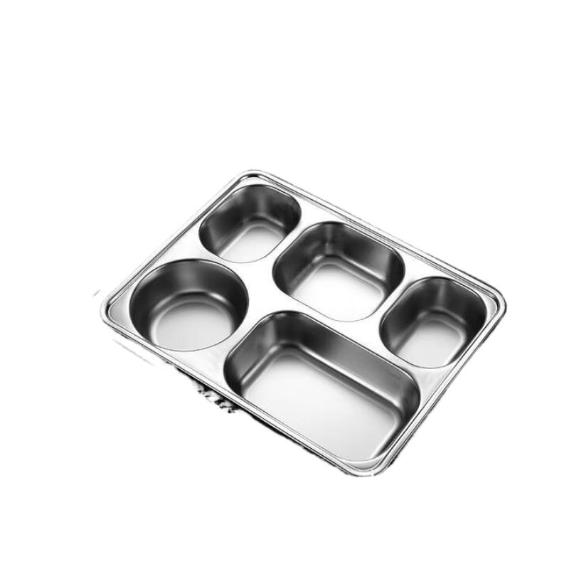 304 Stainless Steel Divided Meal Trays & Lunchboxes