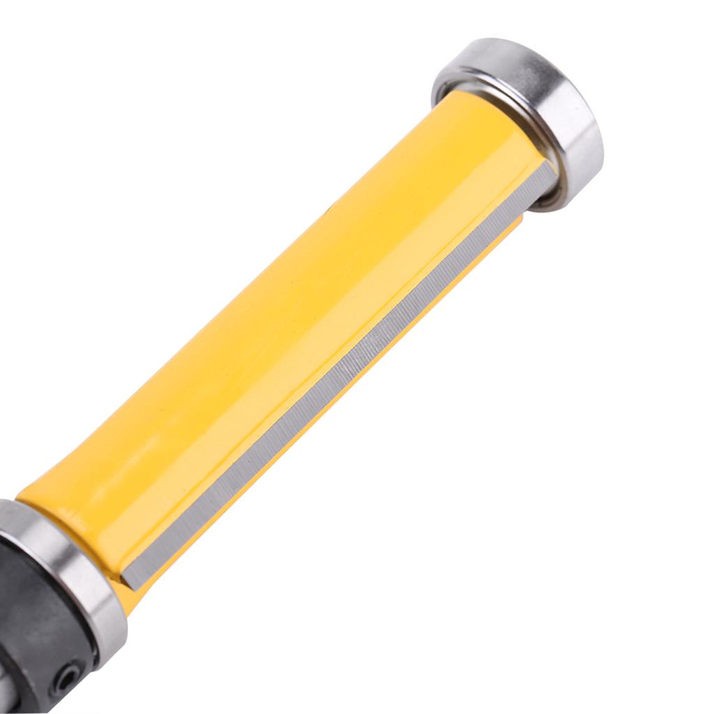 Prosty Frez Stolarski Narzędzie do Wykańczania Krawędzi 2 1 2 Dł x 3 4 Śr x 1 2 Trzpień z Łożyskami