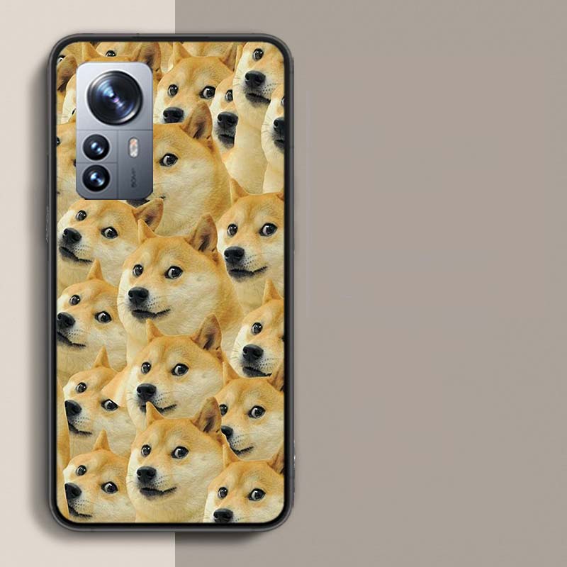 Animal Shiba Inu Dog Phone Case For Xiaomi Poco X3 NFC X4 GT M3 M4 M5 M5S X7 X6 X5 F6 Pro F5 F4 Mi F3 F2 Cover TPU Capa Coque Cl