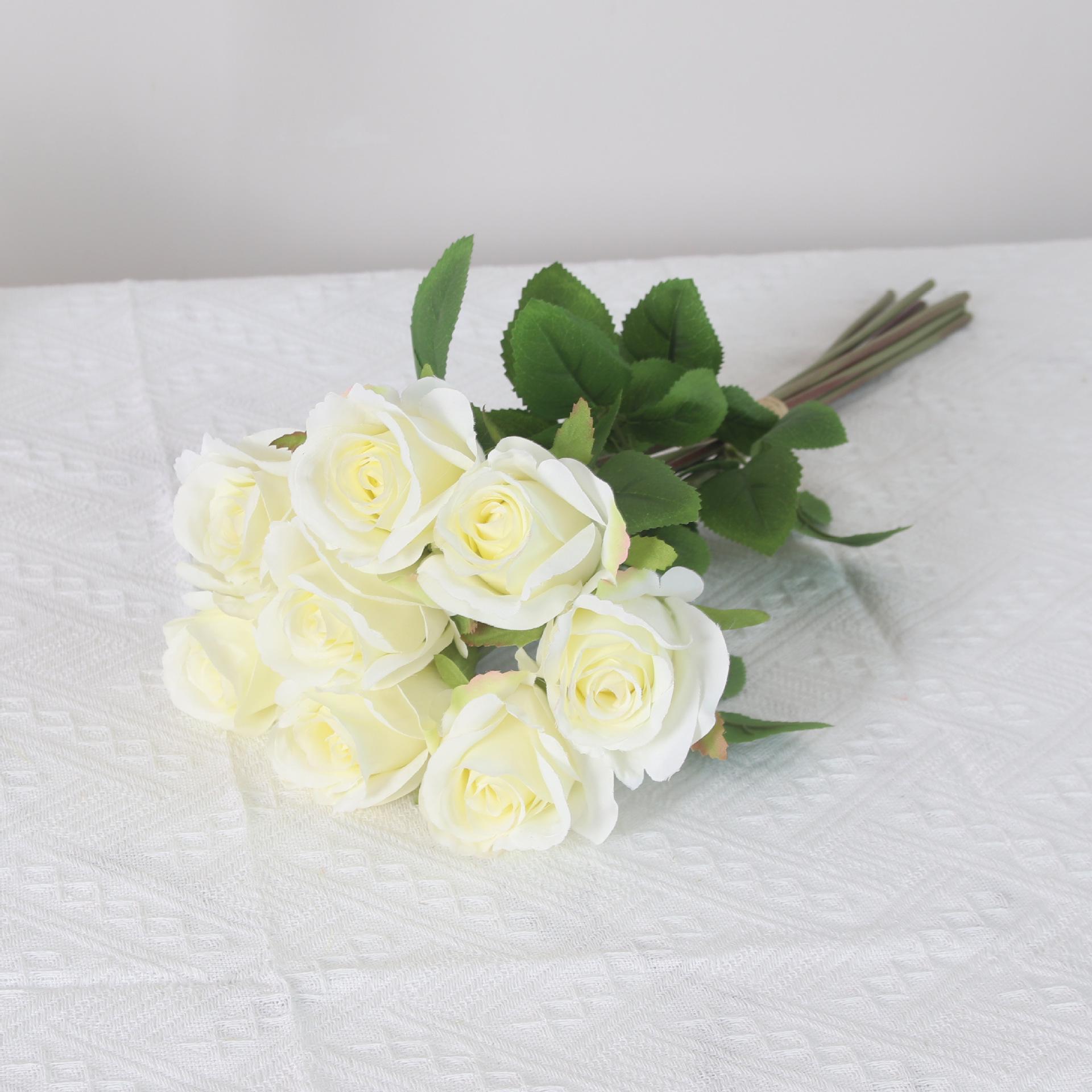 

Baihuabang 8 Имитация букета роз Украшение своими руками - Искусственные цветы для китайского Дня святого Валентина