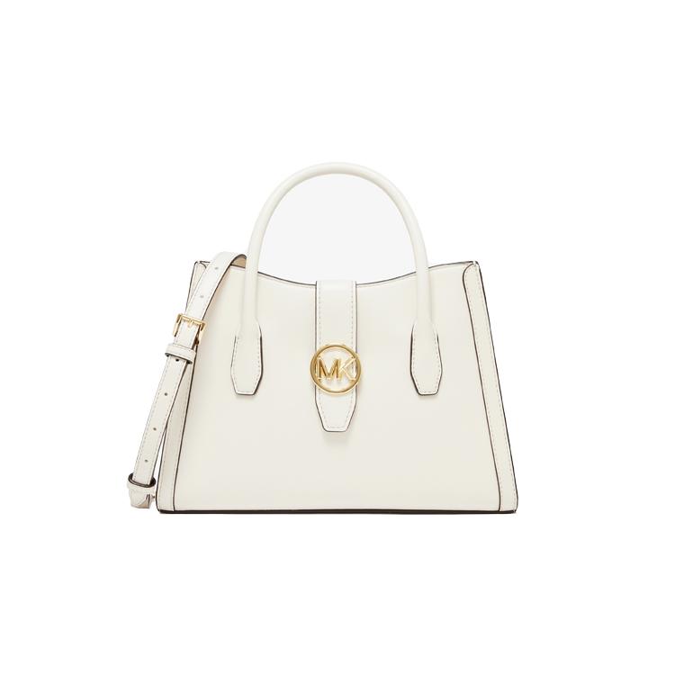 New MICHAEL KORS Gabby Artificial Leather One Shoulder Handbag Medium Women's Milk White 35S3G5GS6O-289