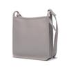 Longchamp Le Foulonné 20 Leather Zipper Shoulder Crossbody Bag Small Women Bags Dove-Gray 10138021P55