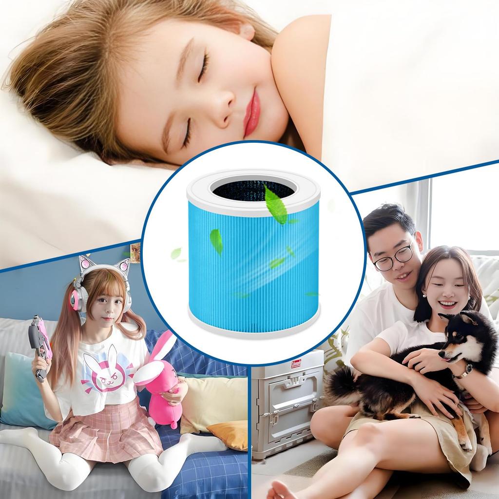 CHNPOFNT-Luftreiniger ist mit WONSEFOO-Luftreiniger anstelle des GL-K802-, MOOKA GL-K802A-Filters kompatibel. (2 Stücke) [Produkt]