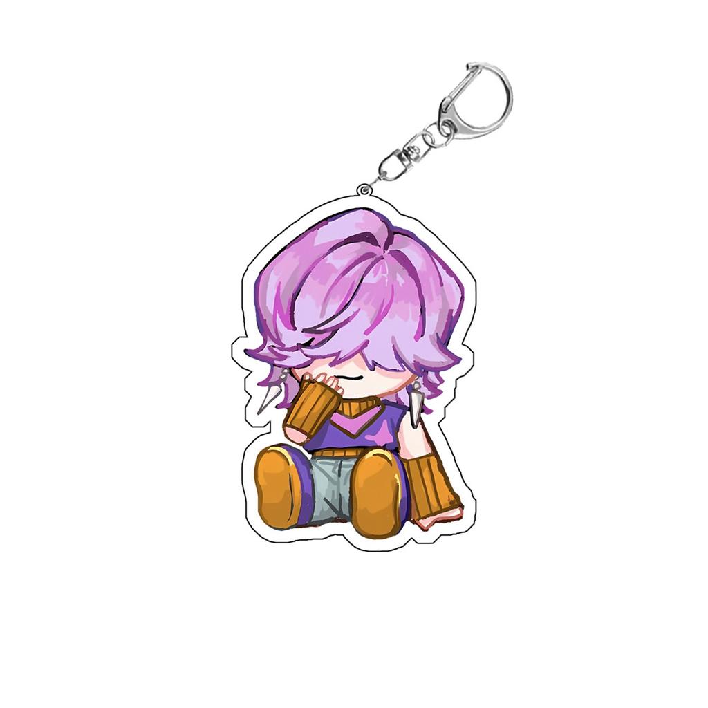 Kreslený Anime Film Průhledný Akrylový Přívěsek na Klíče, Vynikající Dárkové Závěsné Doplňky na Batohy