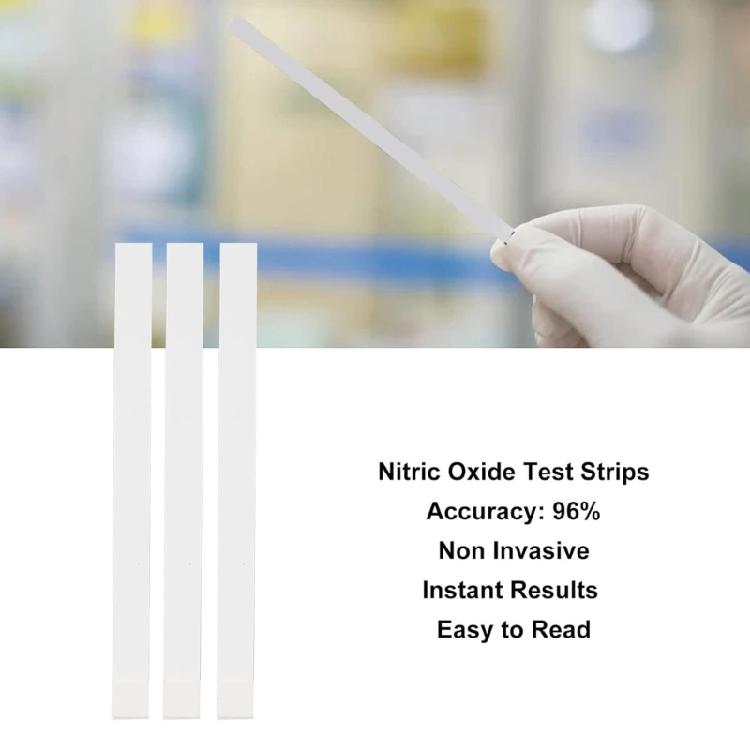 25pcs Salivary Nitrite Level Tester Strips for Nitric Oxide Testing