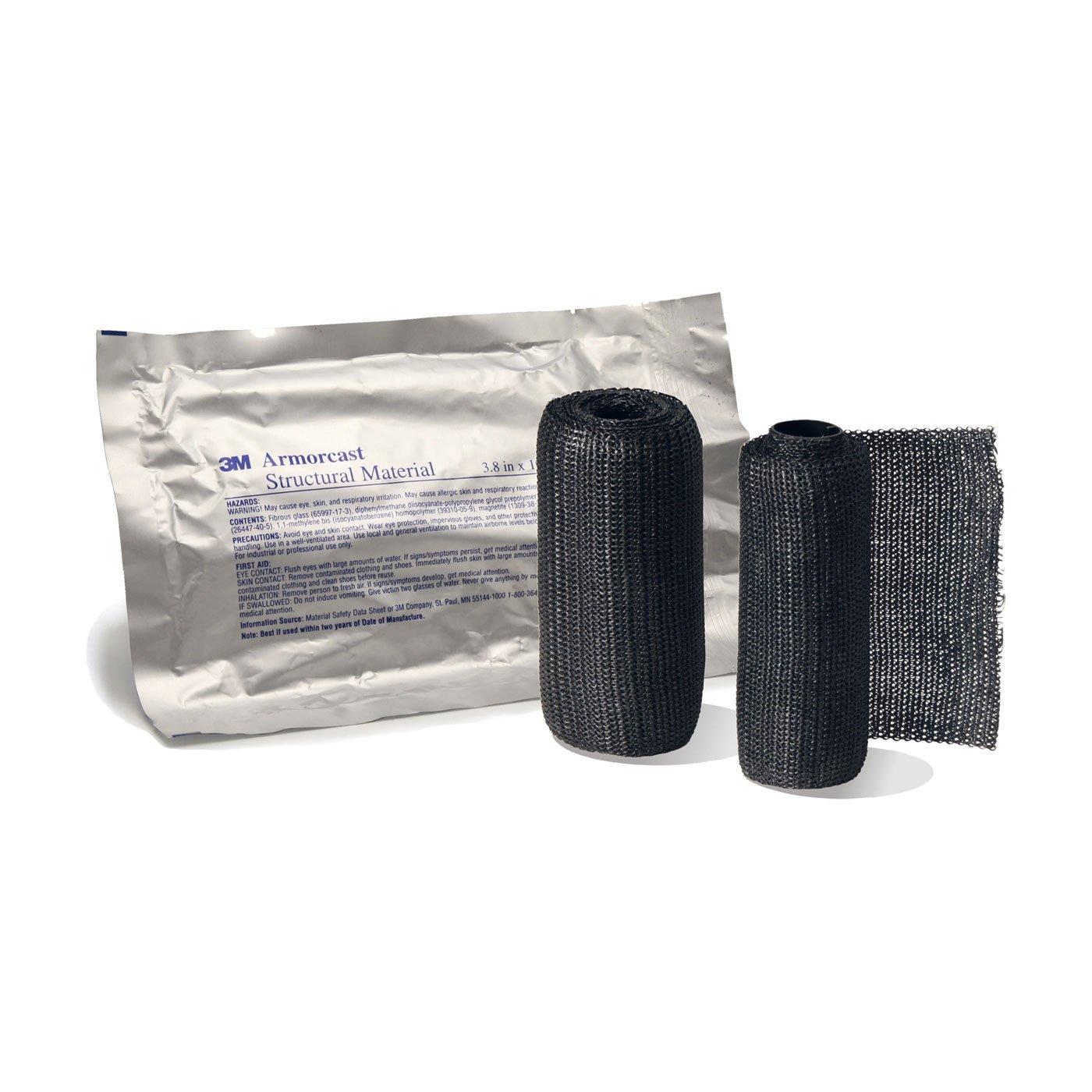 

3M Armor Cast Repair Reinforcement Tape 100mm x Rubber Gloves Included 1.5M 4560-1.5