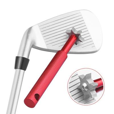 Metal Construction Golf Groove Sharpener Textured Grip Groove Cleaner Tool Golf Wedges