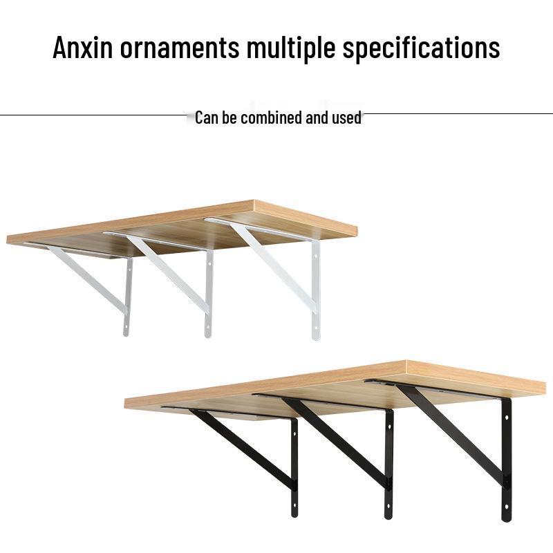 Compact Triangular Wall-Mounted Storage Shelf for Microwave Ovens