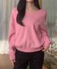 Tudument Essential Wool V-Neck Knit 4Colors