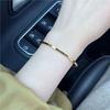 Luxury-Style Super Glittering Golden Shimmering Heritage Bracelet for Women - Simple Design with High-Quality Bracelet
