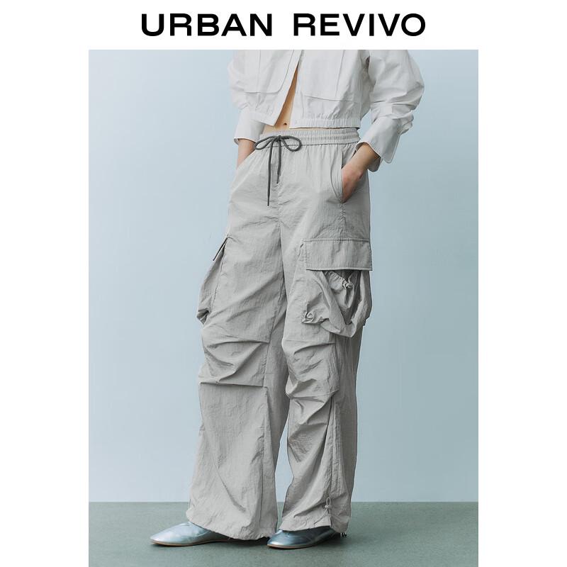 UR Women's Drawstring Wide-Leg Cargo Pants