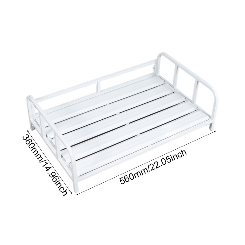 Elevated Dog Bed Multifunctional Pet Furniture Indoor Non Slip Feet with Rails Heavy Duty Pet Gifts Supplies Outdoor Indoor