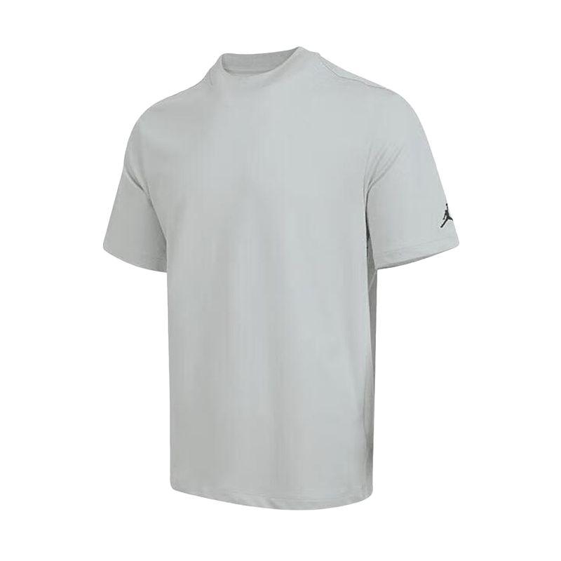 Jordan Logo Solid Color Quick-Dry Breathable Short Sleeve T-Shirt Men Tops IB2832-034
