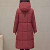 Fashion Winter Long Coat Female Clothes Hooded Thick Warm Casual Winter Jacket Women's Parkas