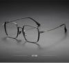 2025 Ultralight Men's Business Glasses: Anti-Blue Light, Fashionable Aluminum-Magnesium-Titanium Frame, Compatible with Prescription or Plano Lenses.