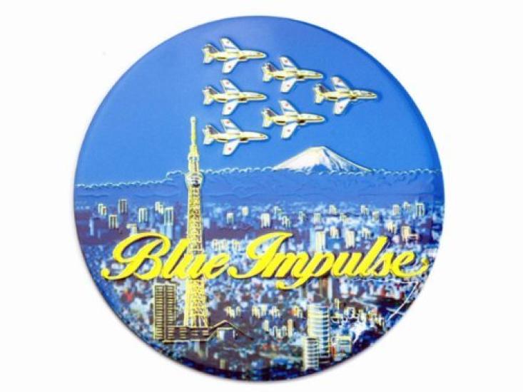Kokusaiboeki Original Magnet Blue Impulse Tokyo Finished Product