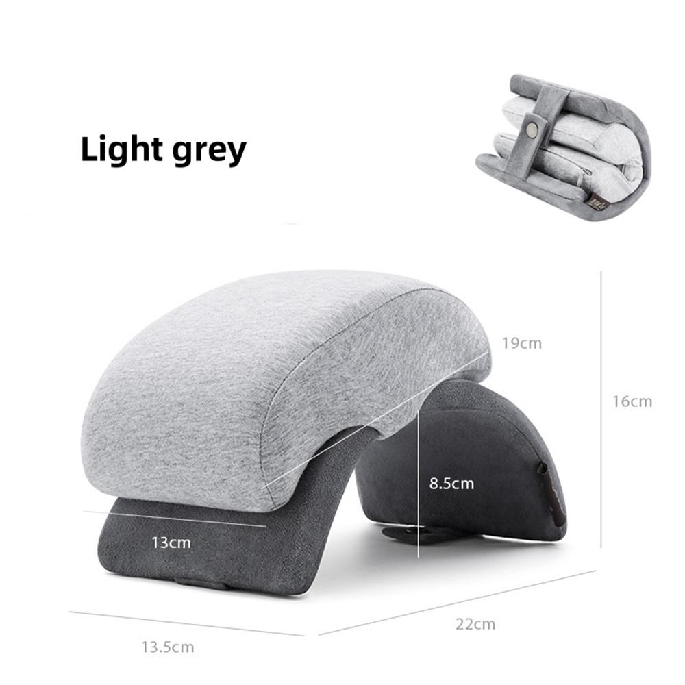 Foldable Arch Adult Chirldren Nap Pillow Cervical Orthopedic Massage Sleeping pillows Non-deformed Memory Cotton Desktop Pillow
