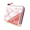 Cray-Pas No-Tam Mesh Case with Gusset A6 Clear Red UNCM-A6#19