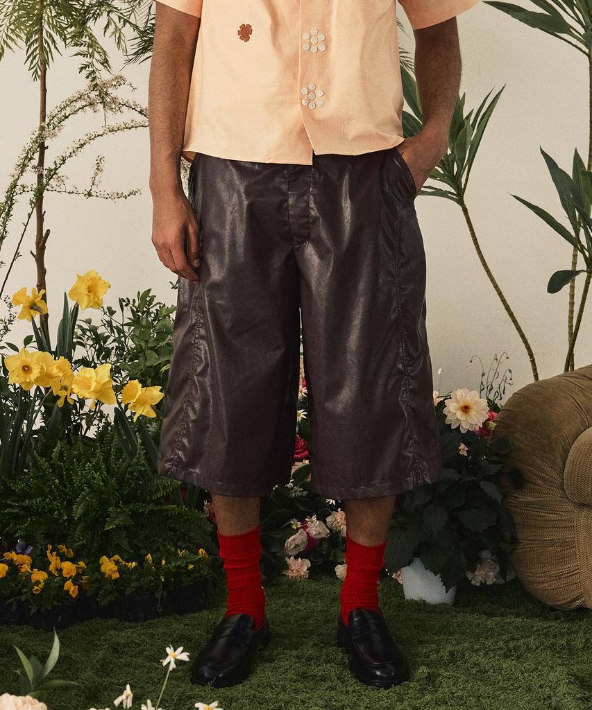 Kosaji Wave Bermuda Pants