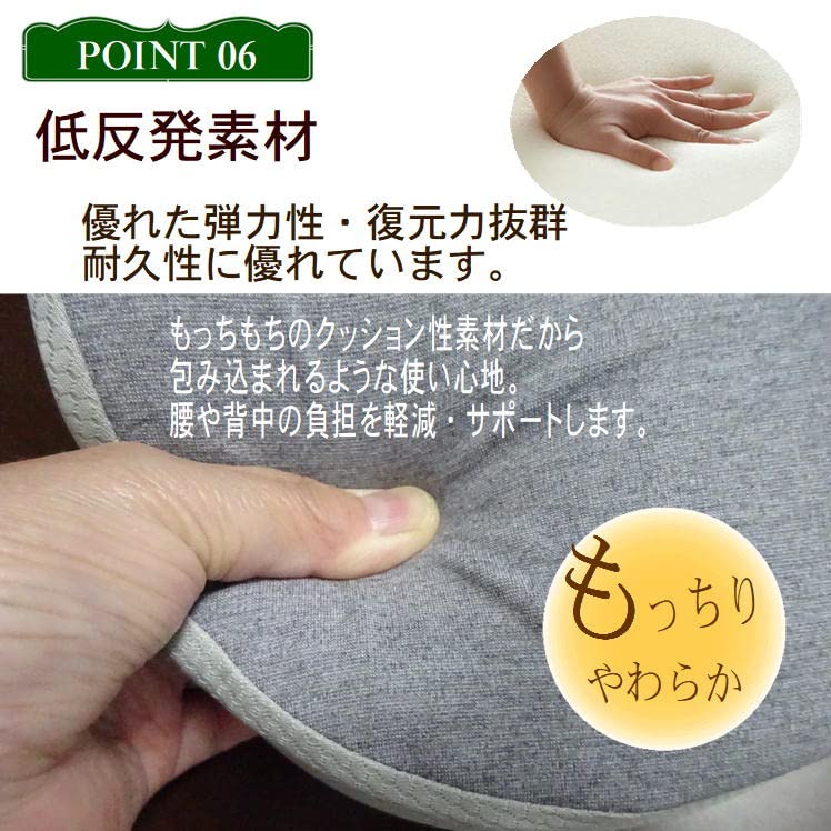 Backrest Cushion Chair Memory Foam Urethane Lower Back Back Pain Back Back Cushion Hunchback Posture Correction Pelvic Support Beautiful Posture Lower