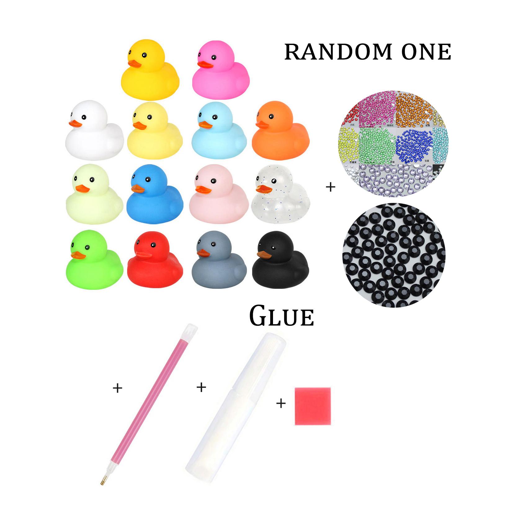 

1pc Chic Duck in Pink Bow 5D DIY Diamond Painting Kit, Adorable Animal Diamond Embroidery with Full Diamond Painting Tools for Room Wall Art Decor Random one