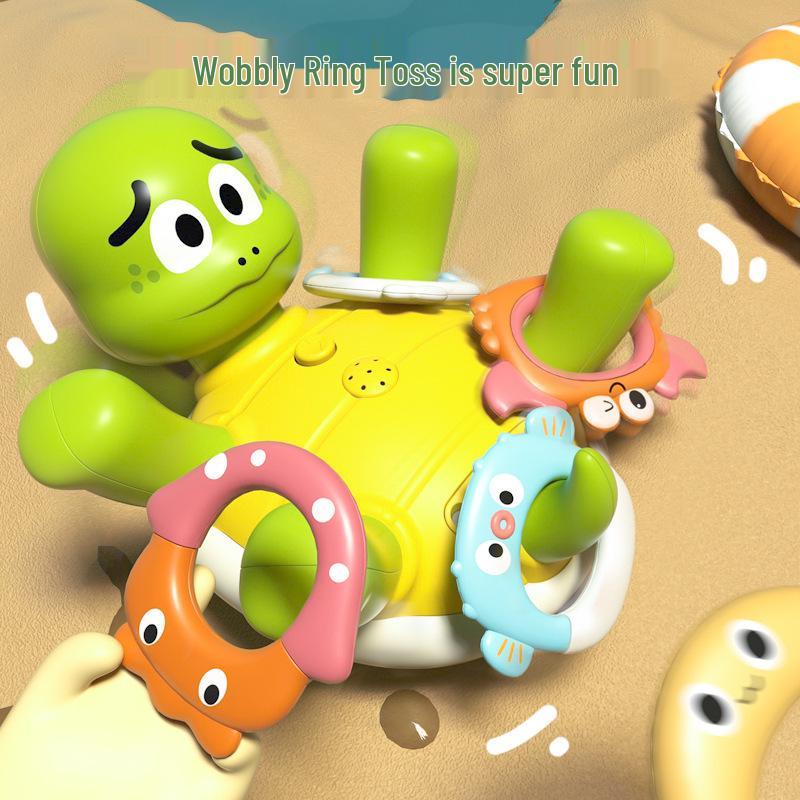 Electric Rotating Turtle Water Spray Toy - Educational Bath Fun for Children and Parents