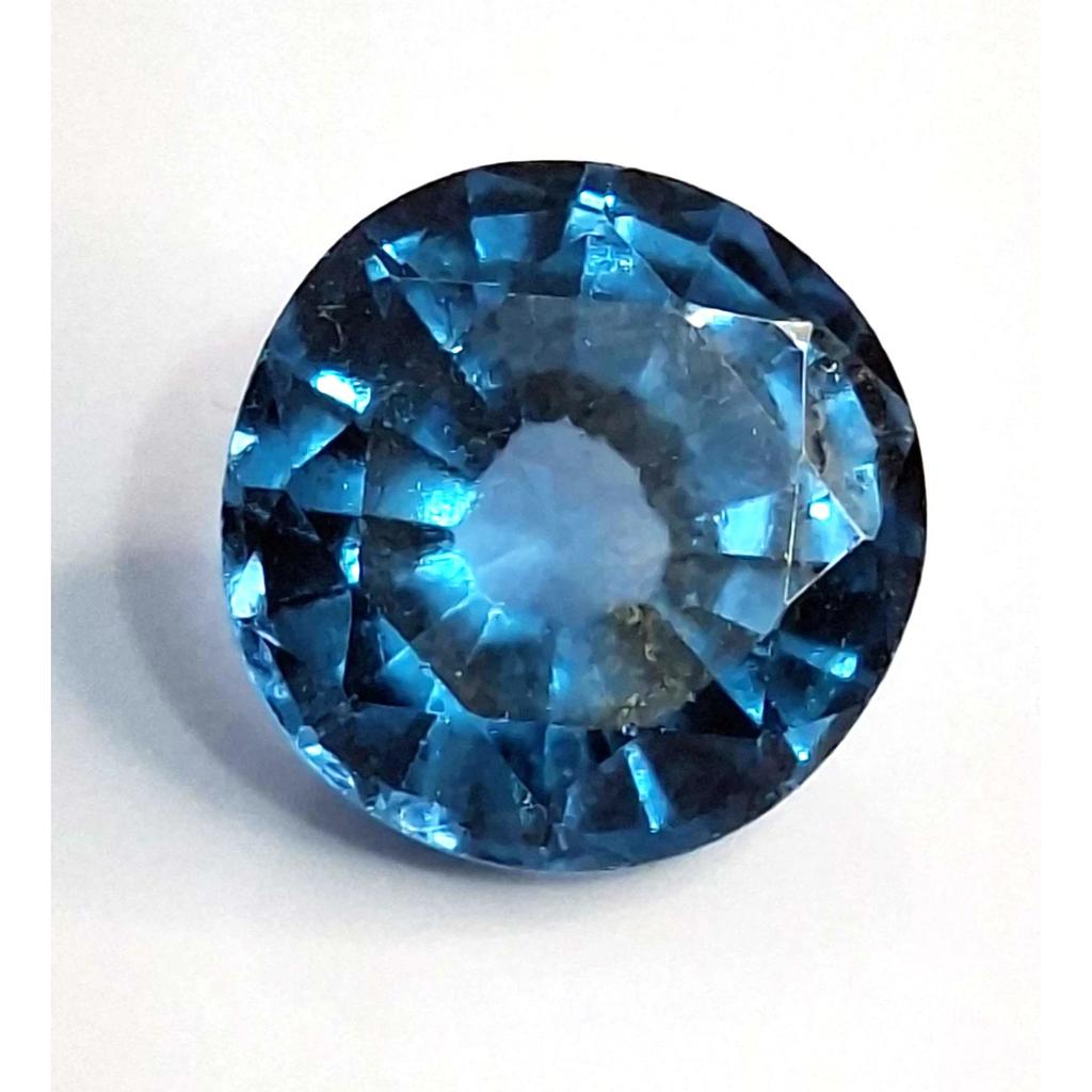 Round Cut Natural Indicolite Tourmaline Blue 5-7 Ct Beautiful Loose Gemstone