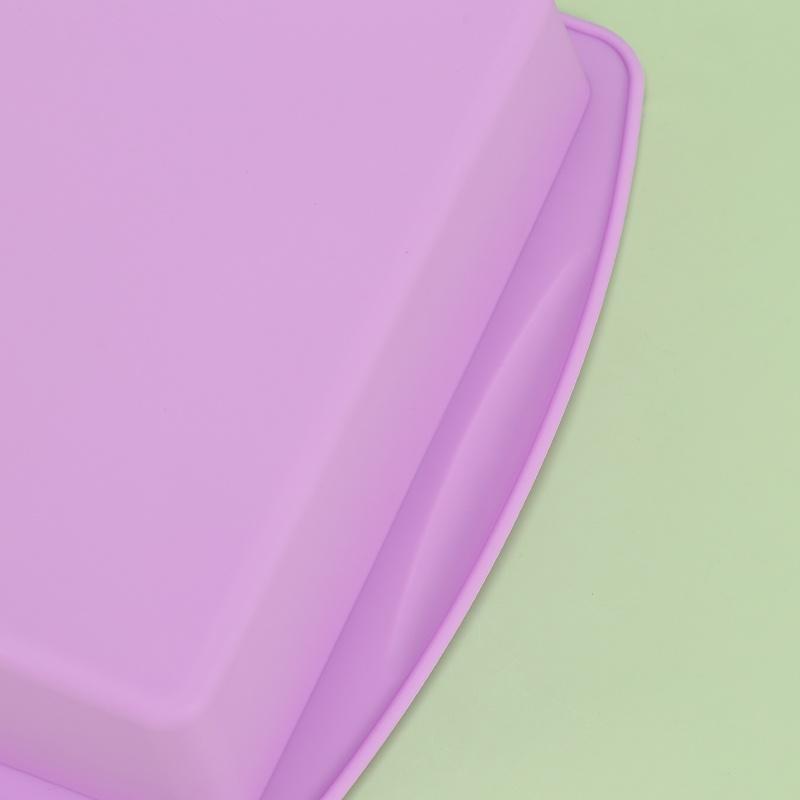 Silikonform Toast Kuchen Backform Quadratischer Kuchen Brot Schokolade Gebäck Pizza Antihaft Backgeschirr Seife Kerzenhersteller