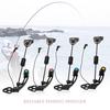 LED Fishing Swingers Set Fish Bite Indicator  Carp Fishing Tackle with Carry Case fishing bite indicators