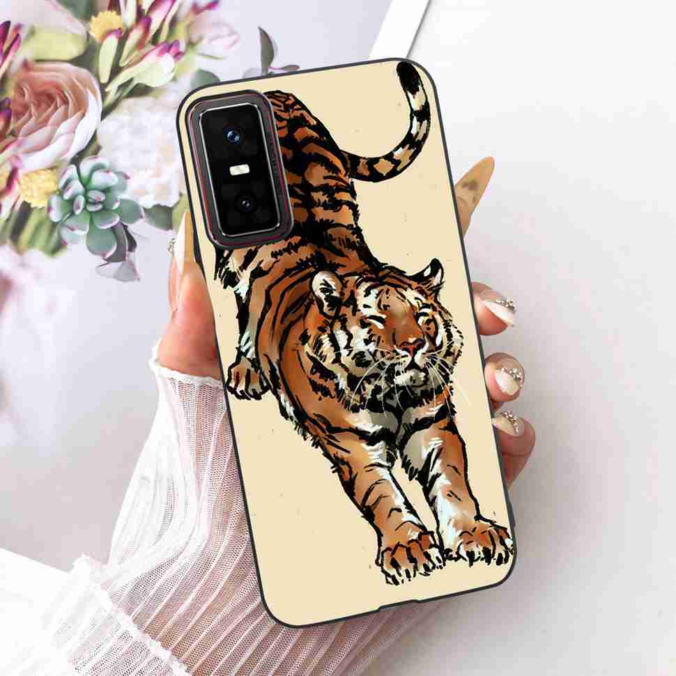 Phone Shell For Infinix GT 30 Pro 5G Cover Soft Silicone Animal Pattern Cases For Infinix GT30 GT20 GT 20 30 Pro Protector Cover