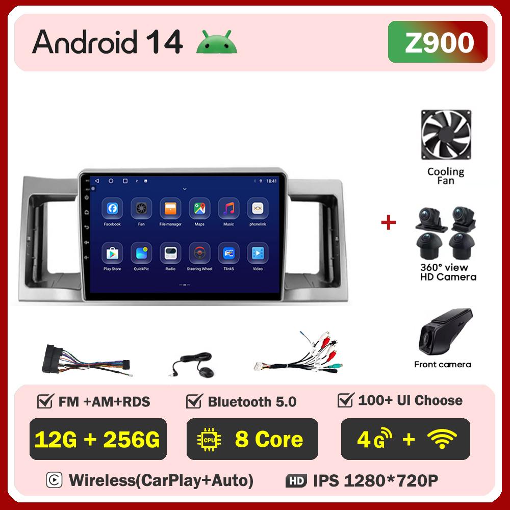 Car Video Player For Geely SC7 2011 -2015  Carplay Android 14 Auto Radio Intelligent System GPS Navigation Touch Screen 5G Wifi