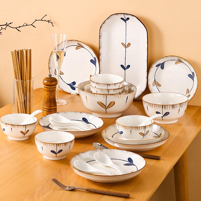 

Японський столовий набір Hegawa-ya Lantingxu підглазурний 32-Piece (6 Person)