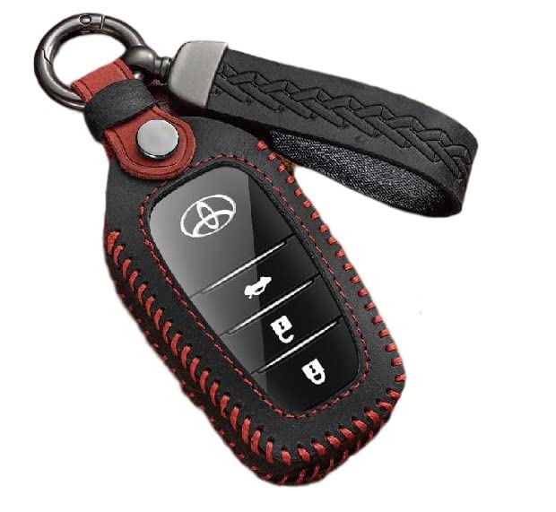 [VARIOUSLINES] Genuine Leather Key Cover, Alphard 30 Series Late Key Case, Vellfire 30 Series Late Key Cover, Key Case, Black