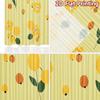 2D FLAT PRINTING 2pcs Curtains (Without Rod) Floral Spring Delight (3) April Fools is Day holiday curtains with digital printing