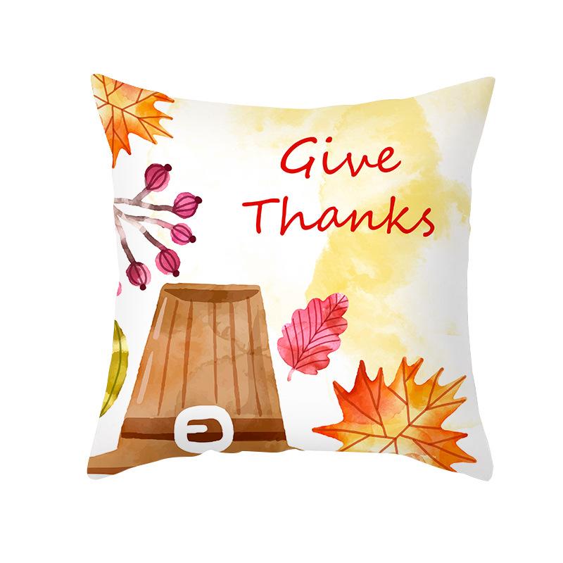 Autumn Harvest Pumpkin Pillow Cover Shopee Home Furnishings Nordic Peach Skin Pillow Cover Sofa Cushion