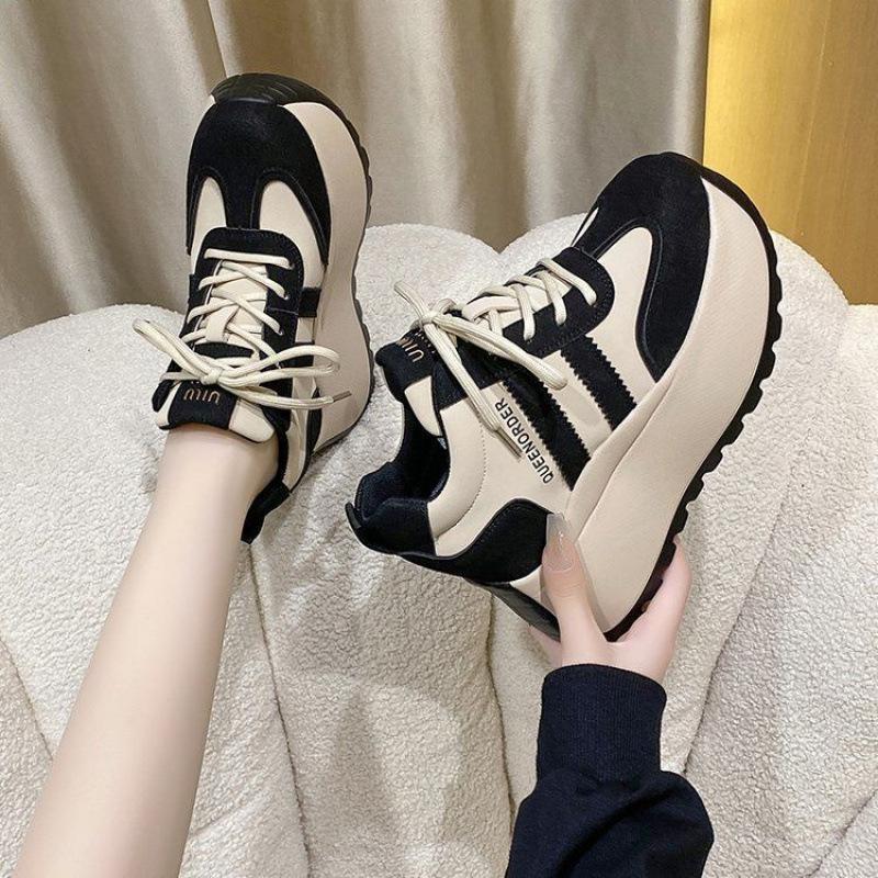 Zhao Ruth platform sneakers Forrest Gump shoes 6cm height increase 2025 popular versatile autumn new muffin dad shoes
