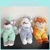 Dress Koala Fox Cute Plush Figure With Soft Material For Children Gift Play And