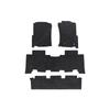 Toyota Prado 2024-25 Black Nylon Velour Car Mats