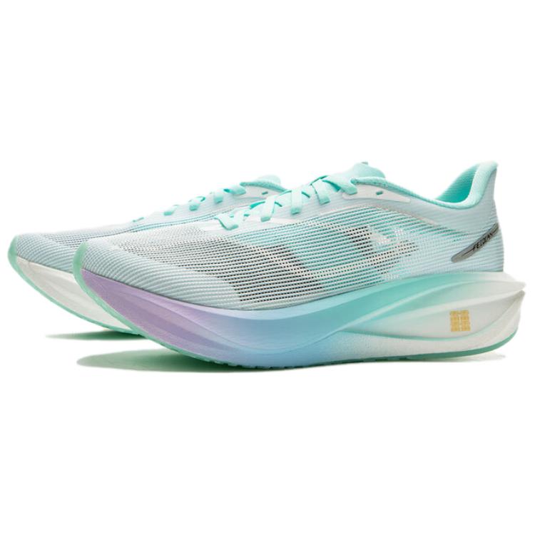 Li Ning Feidian 5 Challenger Cotton Candy Ultralett Teknologi Sokk Overdel Profesjonelle Hastighetstrenings Løpesko Dame Løpesko ARMV002-14