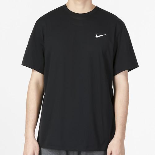 Nike Men's Black Breathable Casual Crew Neck Short Sleeve T-Shirt