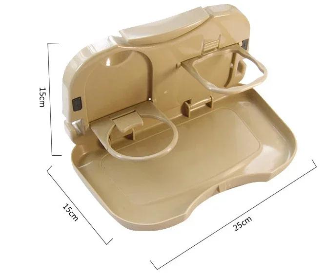 

Hot Selling car folding table car cup holder Car Back Seat Table Holder Stand Desk Auto Drink Food Cup Tray
