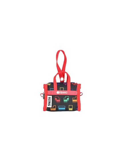 MICRO WEEKENDER CHARM/1611/Tetris Falling Blocks/Pink