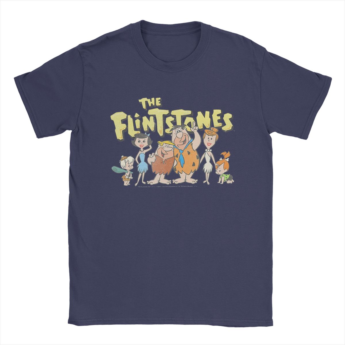 

Men Women s The Flintstone Vintage Cartoon Graphic Shirts Outfit Funny Cotton T Shirt Top Tee Clothes Original 4XL