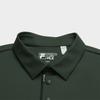 FILA White Knitted Solid Color Short Sleeve Polo Shirt Men tops F11M623115F-DG