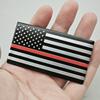 American Flag Aluminum Car Sticker Motorcycle Badge Auto Accessory Durable Auto Decal Universal Car Sticker Accessories